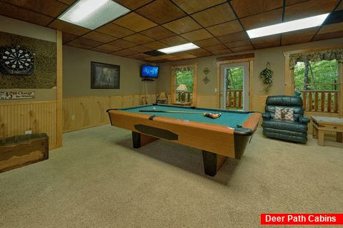 1 bedroom cabin with pool table and game room - Dreamweaver