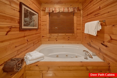 2 Bedroom Cabin Master Suite Jacuzzi Tub - Endless Joy