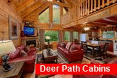 Luxury 2 bedroom cabin with Fireplace