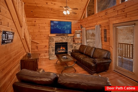 5 bedroom cabin surround sound and Blu-Ray - Moonshine Manor