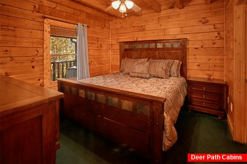Cabin with Master Suite and private bath - Moonshine Manor