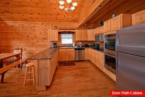 7 bedroom cabin with double oven - Timber Lodge