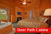 7 bedroom cabin with 2 jacuzzi tubs