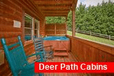 Cabin with resort pool and 2 hot tubs 