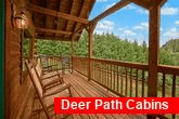 7 bedroom cabin with covered deck