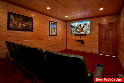 Pigeon Forge Cabin with Theater Room - The Preserve