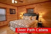 Pigeon Forge Cabin with Luxurious King Bedrooms