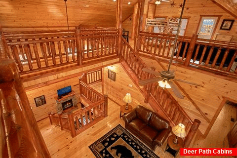 Luxurious 6 Bedroom Cabin with Spacious Loft - The Preserve