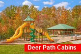 Cabin with large playground and picnic area