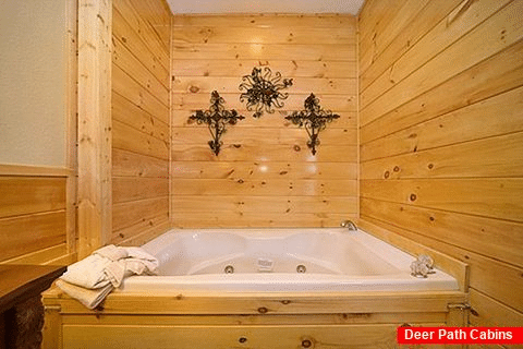 1 Bedroom Cabin that Features in Indoor Jacuzzi - A Romantic Journey