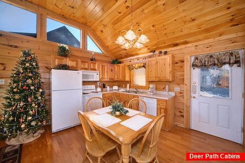 Fully Equipped Kitchen with Dining Table - A Romantic Journey