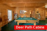 Pigeon Forge Cabin with Pool Table