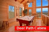 Premium 2 Bedroom Cabin with Pool Table