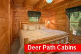 Cozy Honeymoon Cabin with King Bedroom