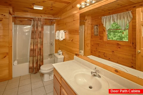 1 Bedroom Cabin with 2 Bathrooms - Knotty and Nice