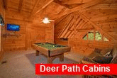 1 Bedroom Cabin with Pool Table & Futon