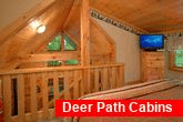 Honeymoon Cabin with Loft King Bedroom