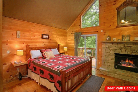 Honeymoon Cabin with King Master Suite - Passion Pointe