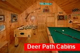 Honeymoon Cabin with Game Room and Pool Table