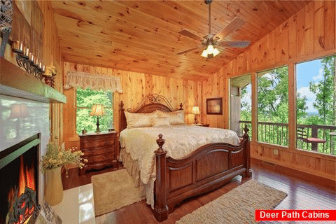 1 Bedroom Cabin with Luxurious King Suite - Enchanted Evenings