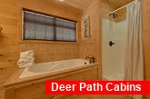 Luxury cabin with Master bath on the main level