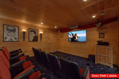 Premium Gatlinburg Cabin with Theater Room - A Spectacular View to Remember