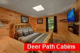 Cabin Large Bedrooms and Flat Screen TV's