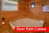 Cabin with 2 Relaxing Jacuzzi Tubs